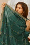 AK 572 CHINON Silk Kurti With Bottom Dupatta Wholesale Online